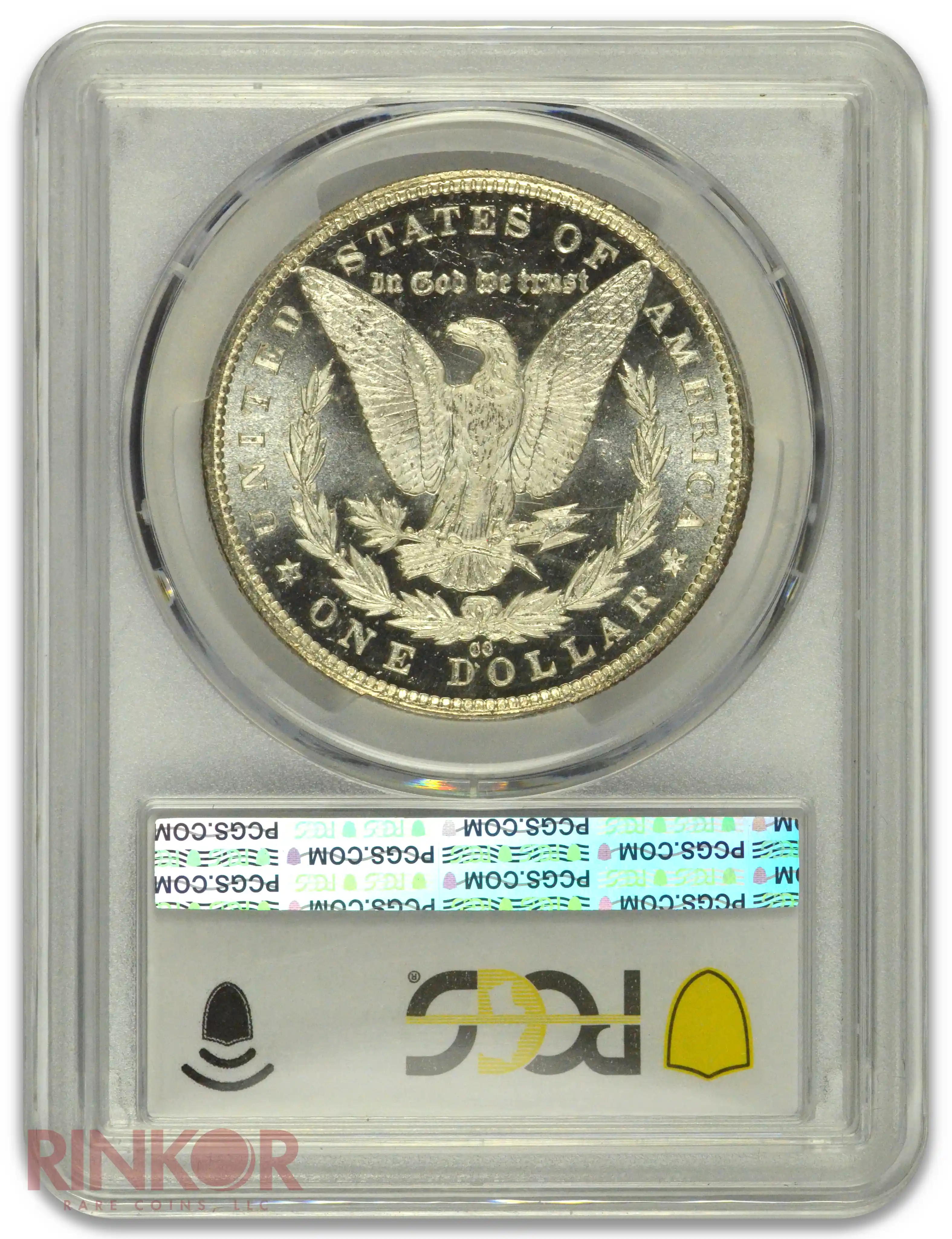 1885-CC $1 Morgan Dollar PCGS MS 63 DMPL