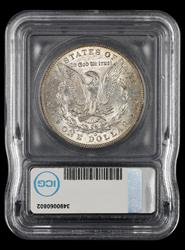 1887 O $1 ICG  MS62