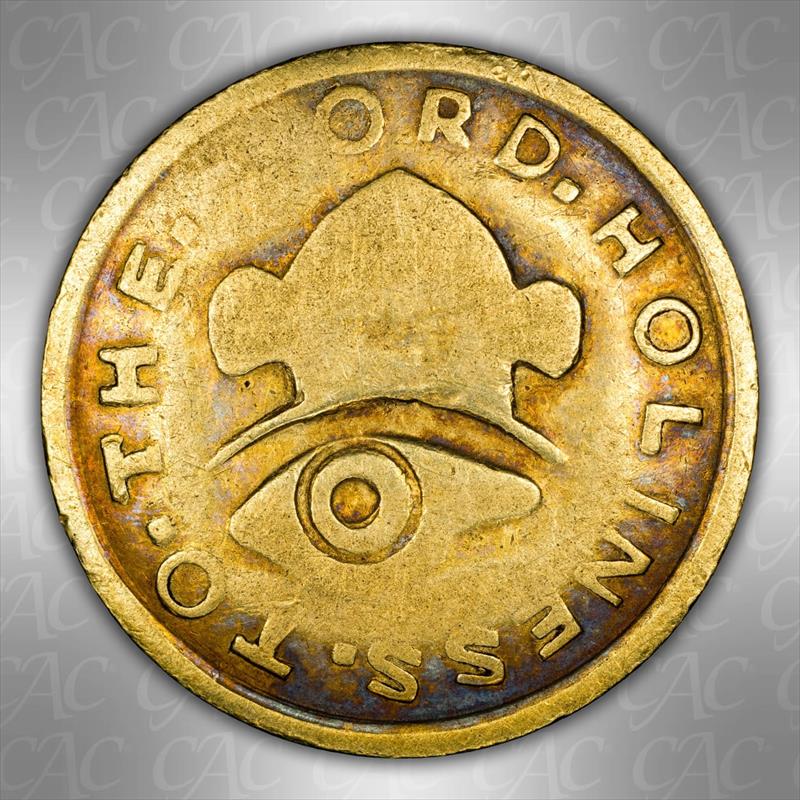 1849 Mormon $2.50 CACG XF 40 