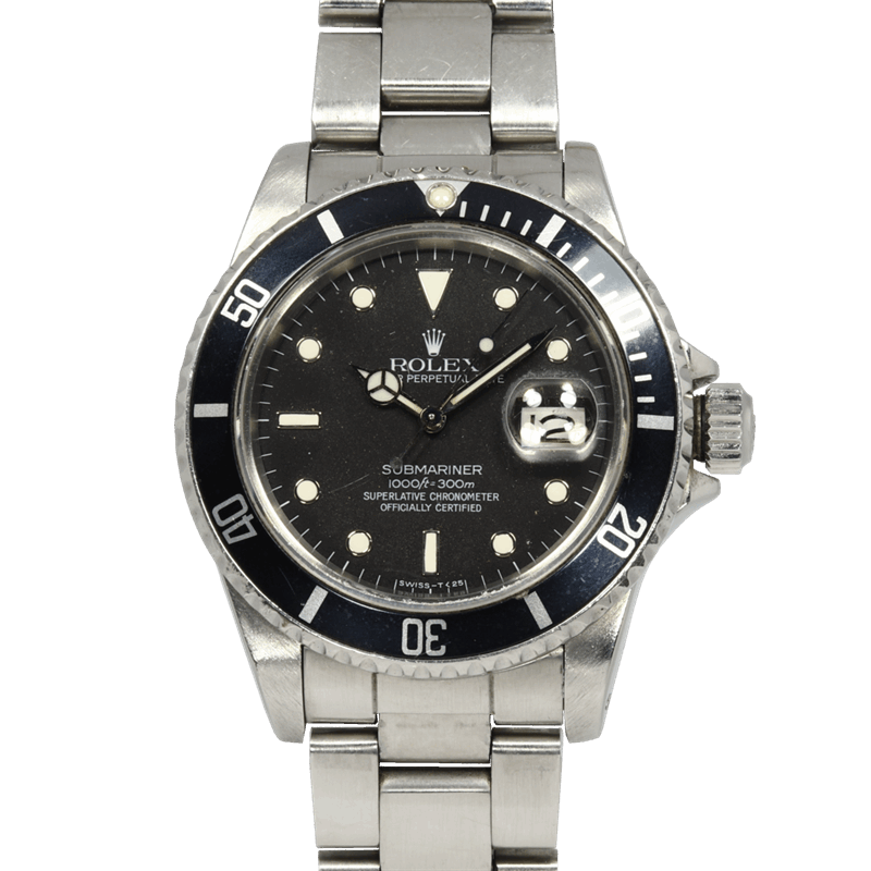 Rolex 40mm Submariner Date 16800  8 Mil Serial Watch Only