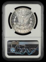 1887 S $1 NGC AU 58