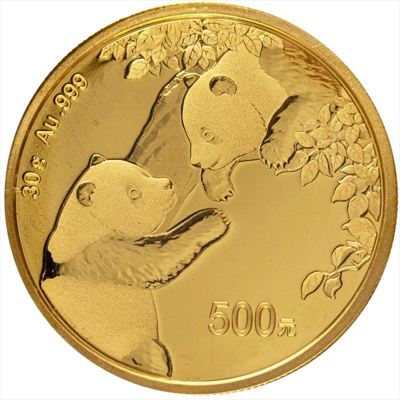 2023 500 Yuan 30 g Chinese Gold Panda BU 
