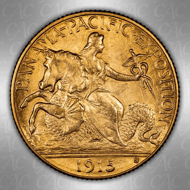 1915-S Panama-Pacific $2.5 CACG MS 65