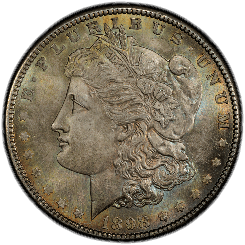 1898 $1 PCGS MS 66 CAC