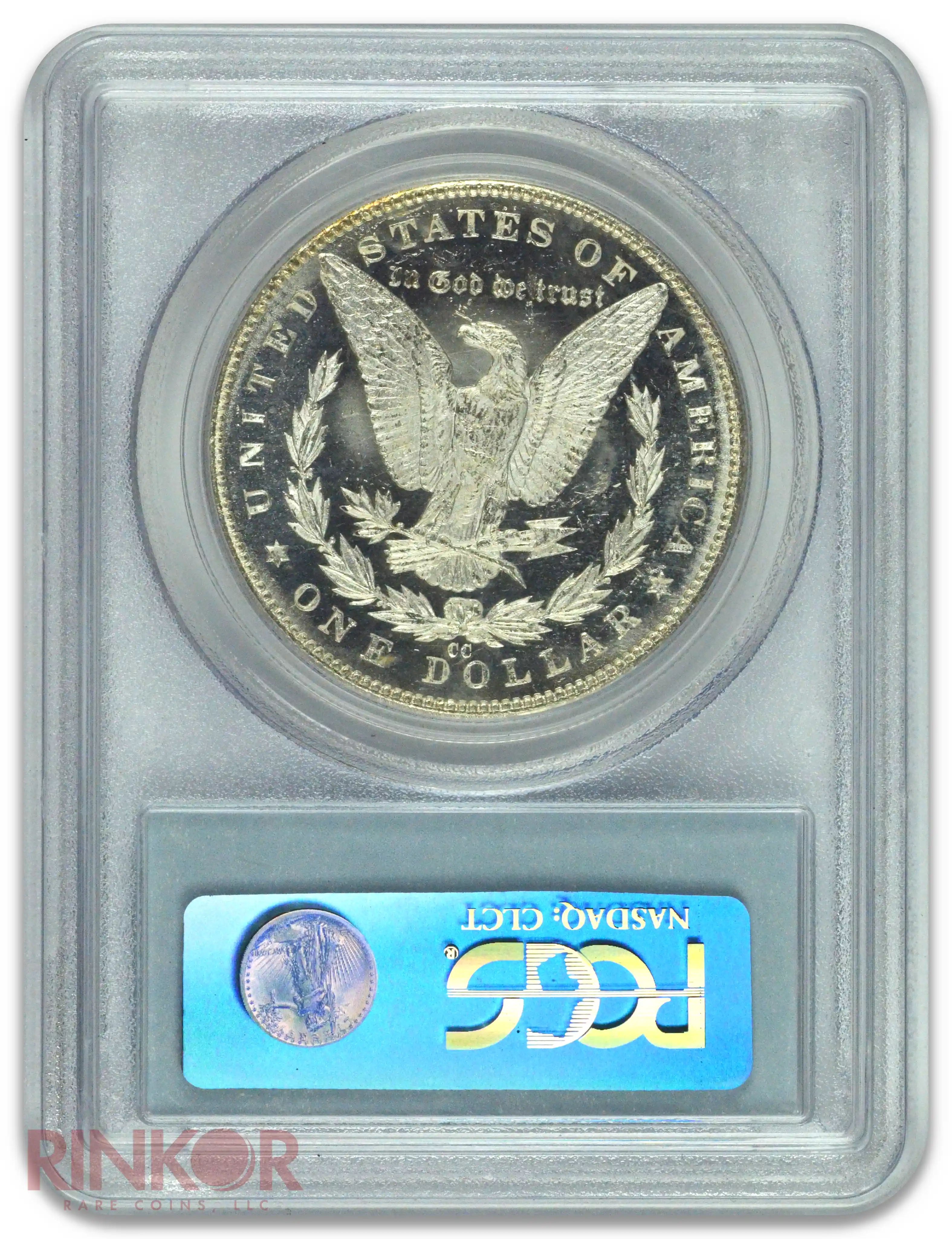 1882-CC $1 Morgan Dollar PCGS MS 62 DMPL