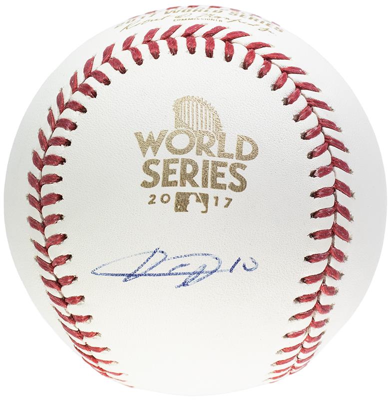 Yuli Gurriel 2017 World Series Signed Baseball Beckett Certified  