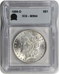 1898-O Morgan ICG MS 64
