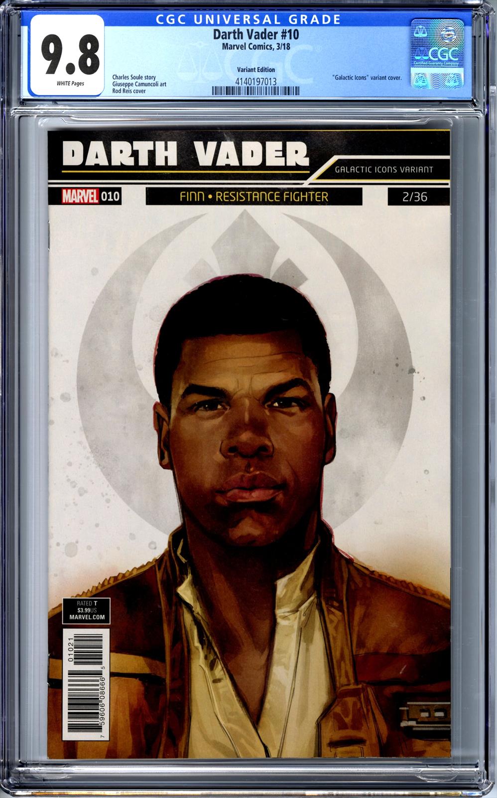 Darth Vader #10 CGC 9.8 Galactic Icons Edition 