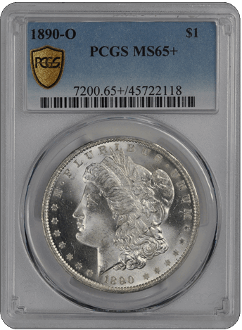 1890-O $1 Morgan Dollar PCGS  #3640-25 MS65+