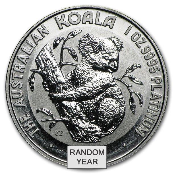 *Website Special* 1oz Platinum Australian Koala -Assorted Dates and Designs- 