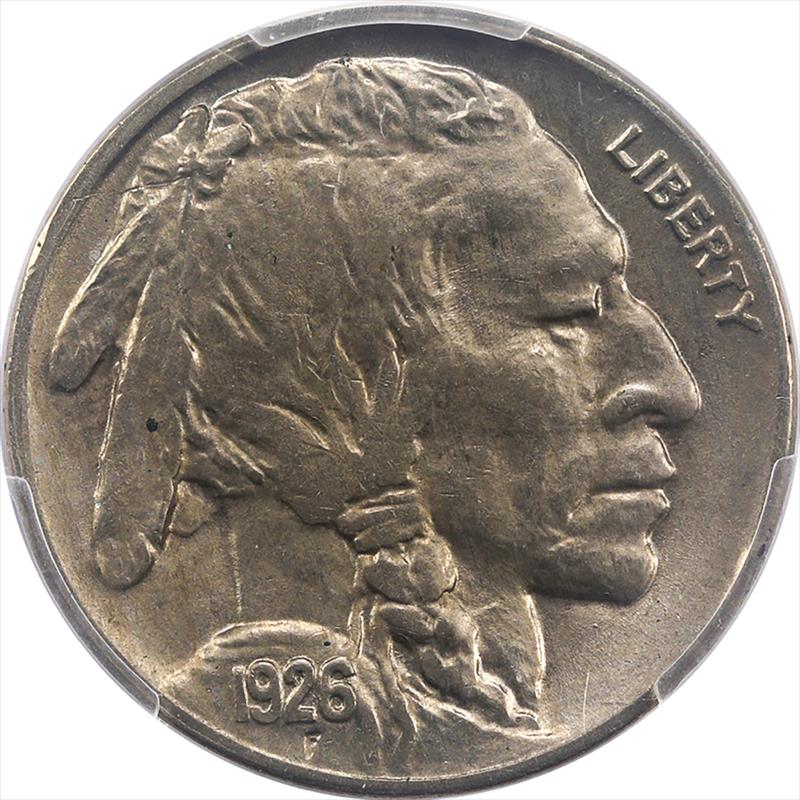 1926 Buffalo Nickel PCGS AU 58 CAC- Nice Original Coin