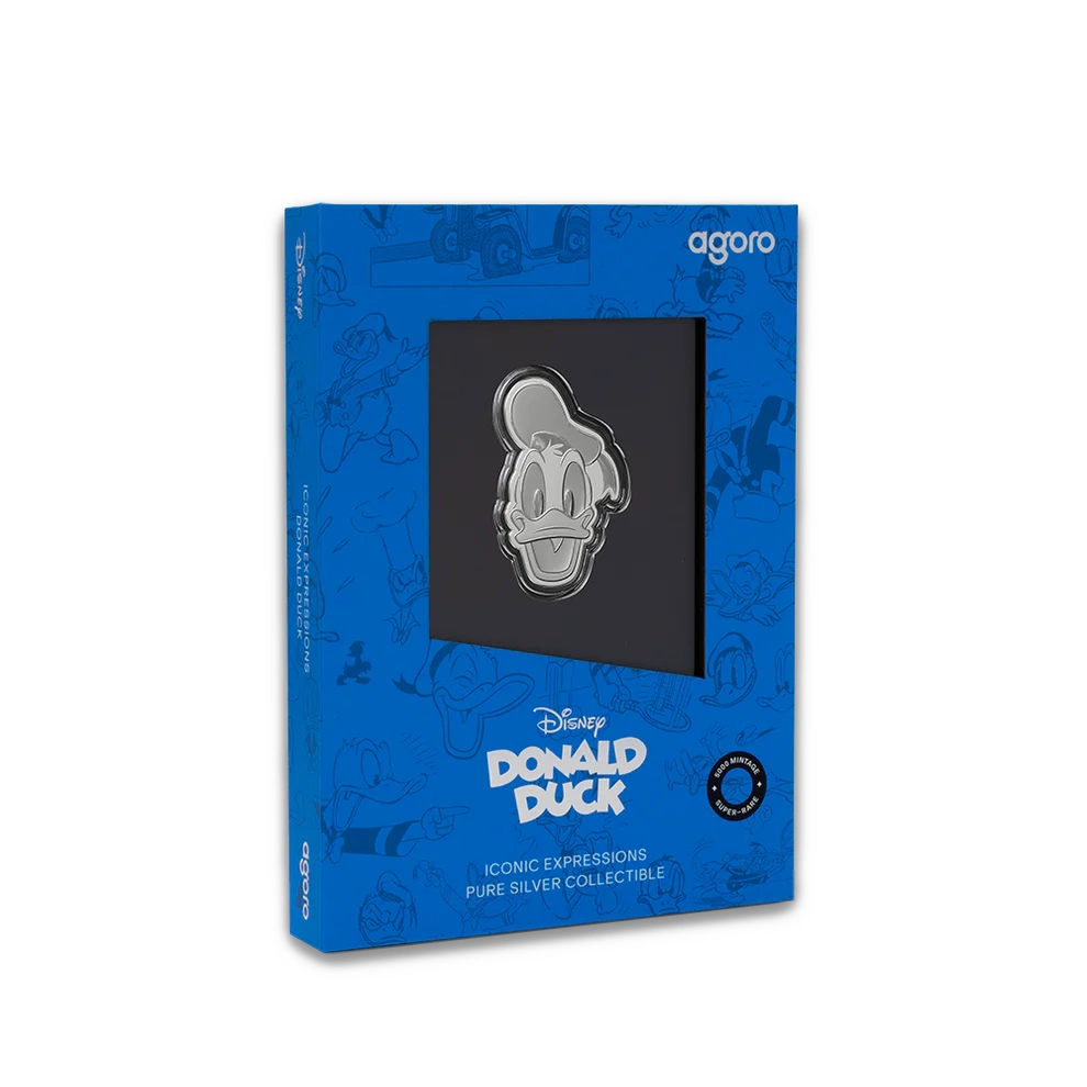 2026 Niue Disney Iconic Expressions Donald Duck 1/2oz Silver Coin 