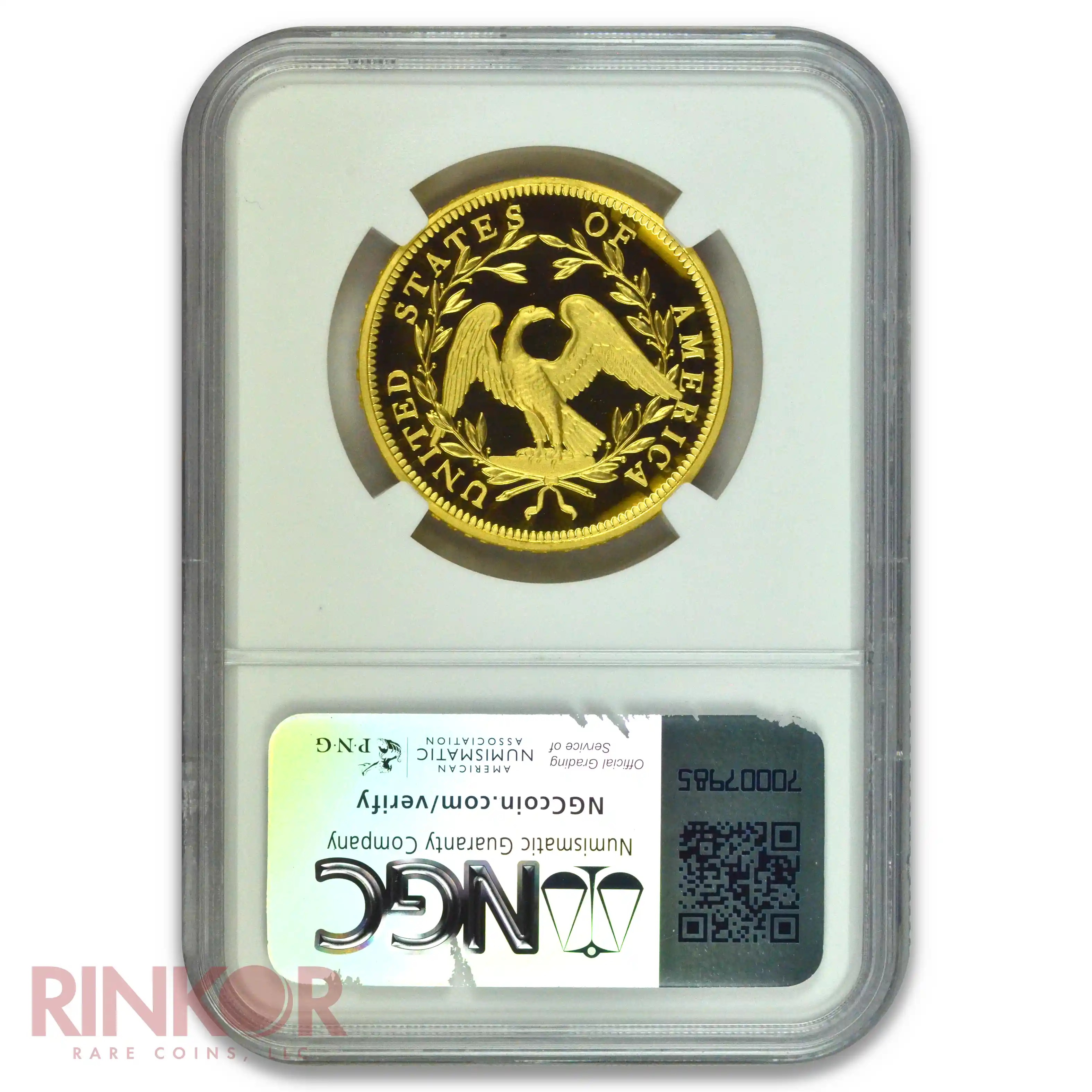 2024 1oz Flowing Hair 230th Anniversary Gold High Relief First Day of Issue NGC PF 70