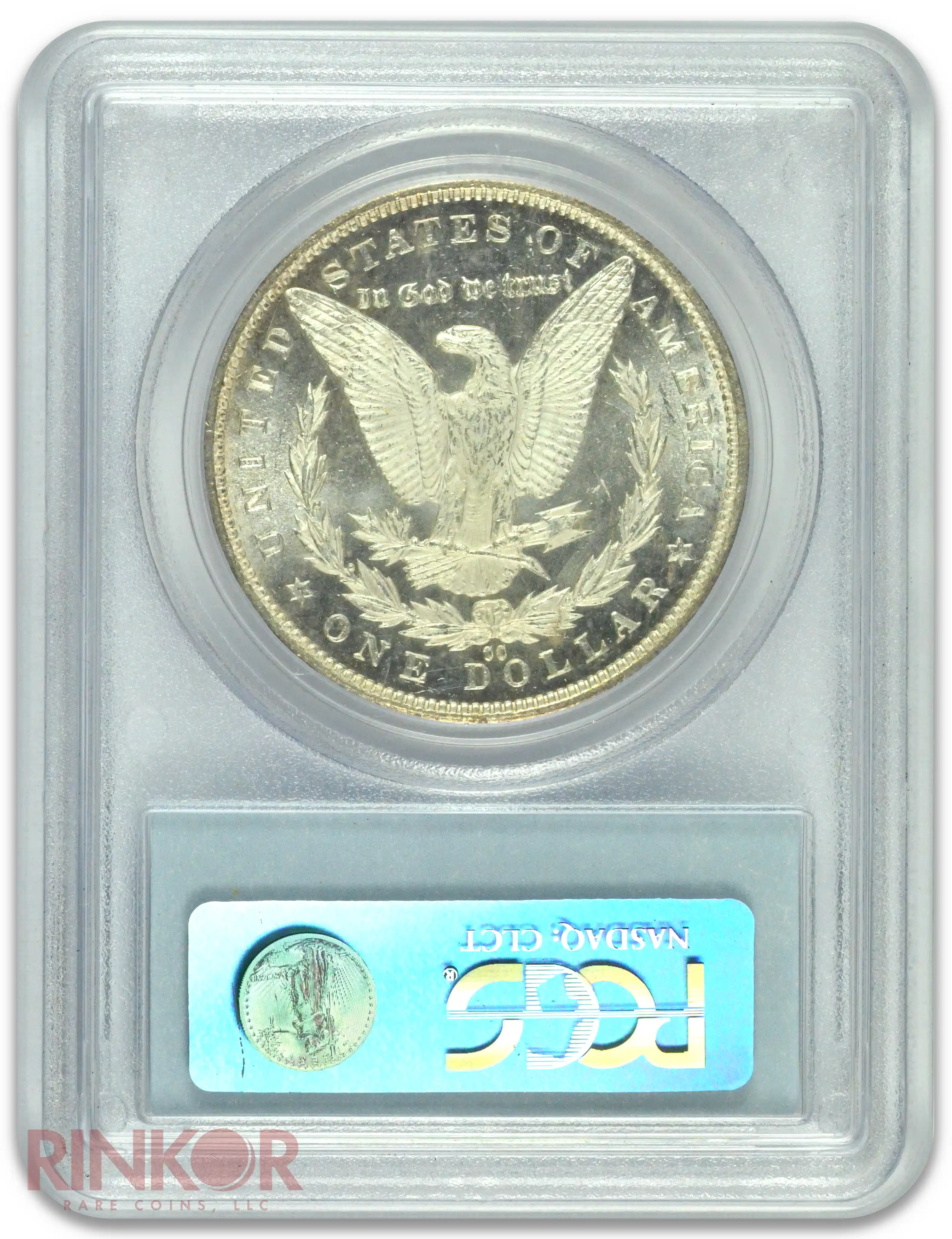 1892-CC $1 PCGS MS 62 PL CAC