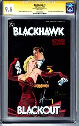 Blackhawk #3 CGC 9.6 Signature Series Signed by Howard Chaykin 