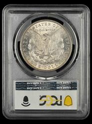 1887-O $1 PCGS AU-58
