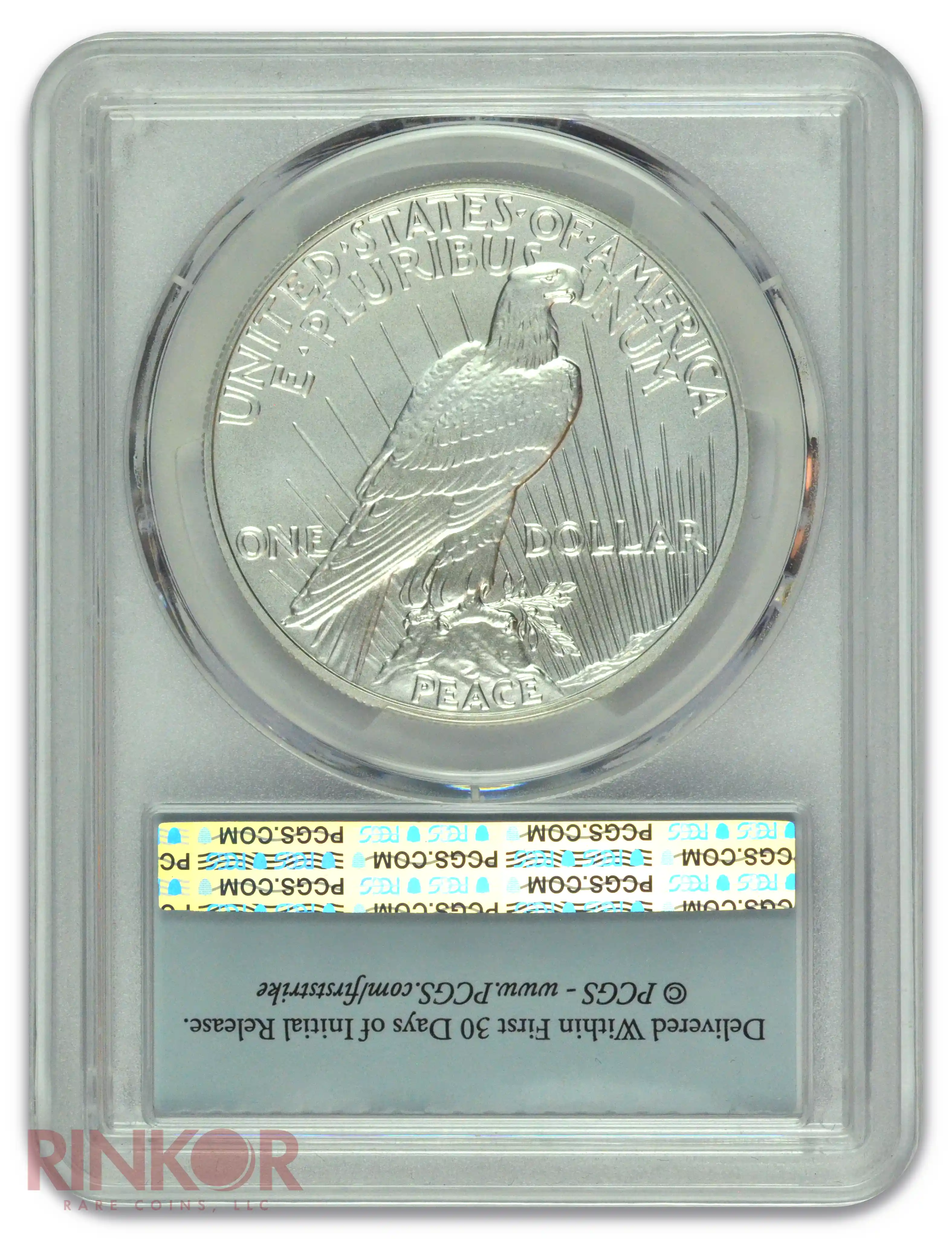 2025 $1 Peace Dollar First Strike PCGS MS 70