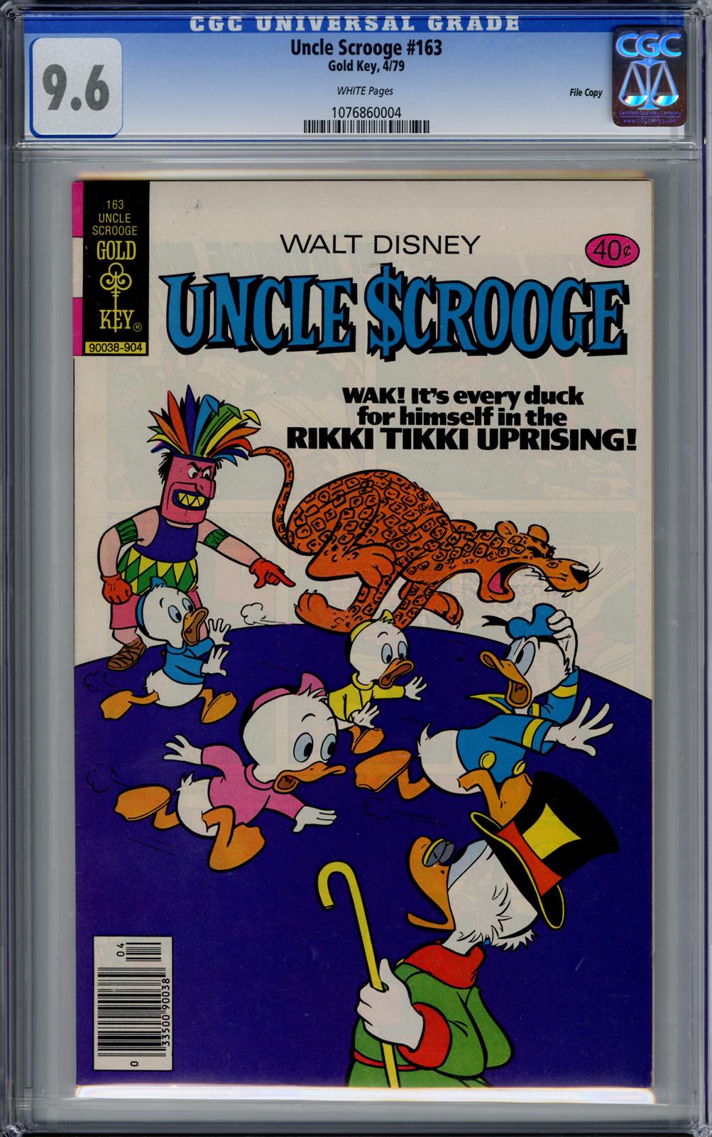Uncle Scrooge #163 CGC 9.6 