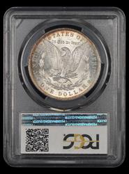 1897 $1 VAM 6A Pitted Reverse Top 100 PCGS MS 65