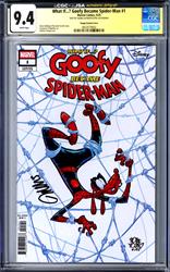What If...? Goofy Became Spider-Man #1 Signed by Skottie Young CGC Signature Series (Young Variant Cover) 9.4