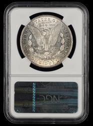 1884 S $1 NGC  AU58