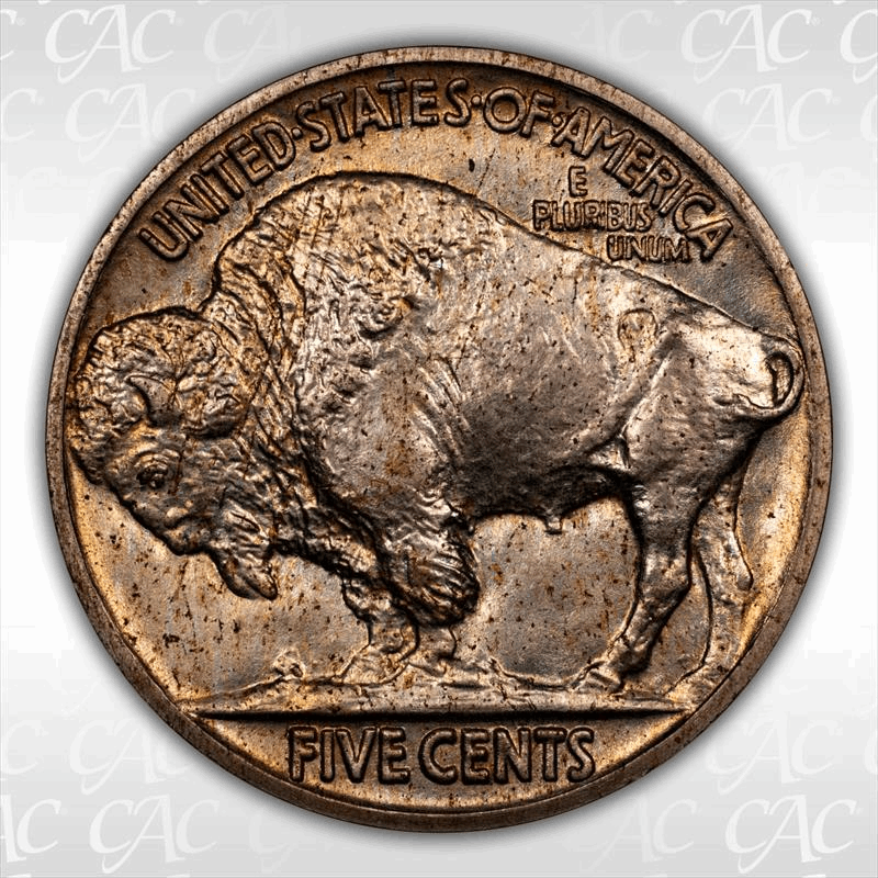 1915 Matte Finish 5c CACG PR 64 