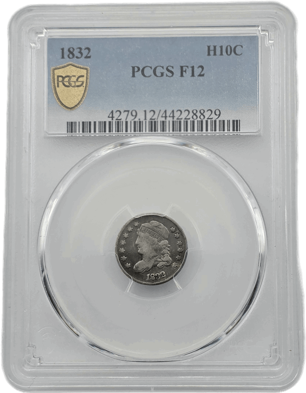 1832 Capped Bust PCGS F12