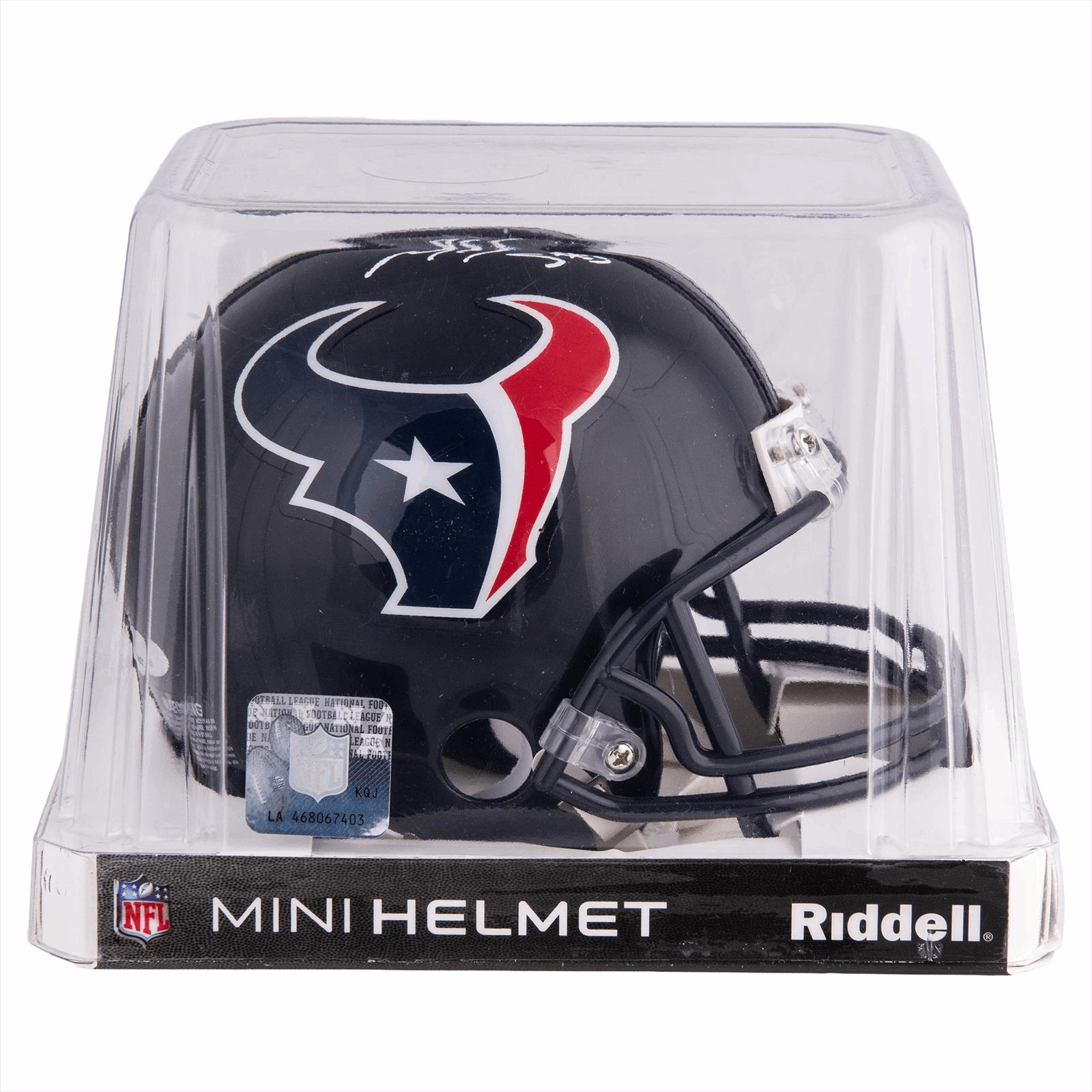 Bernardrick McKinney Signed Houston Texans Mini Helmet Tristar Certified 