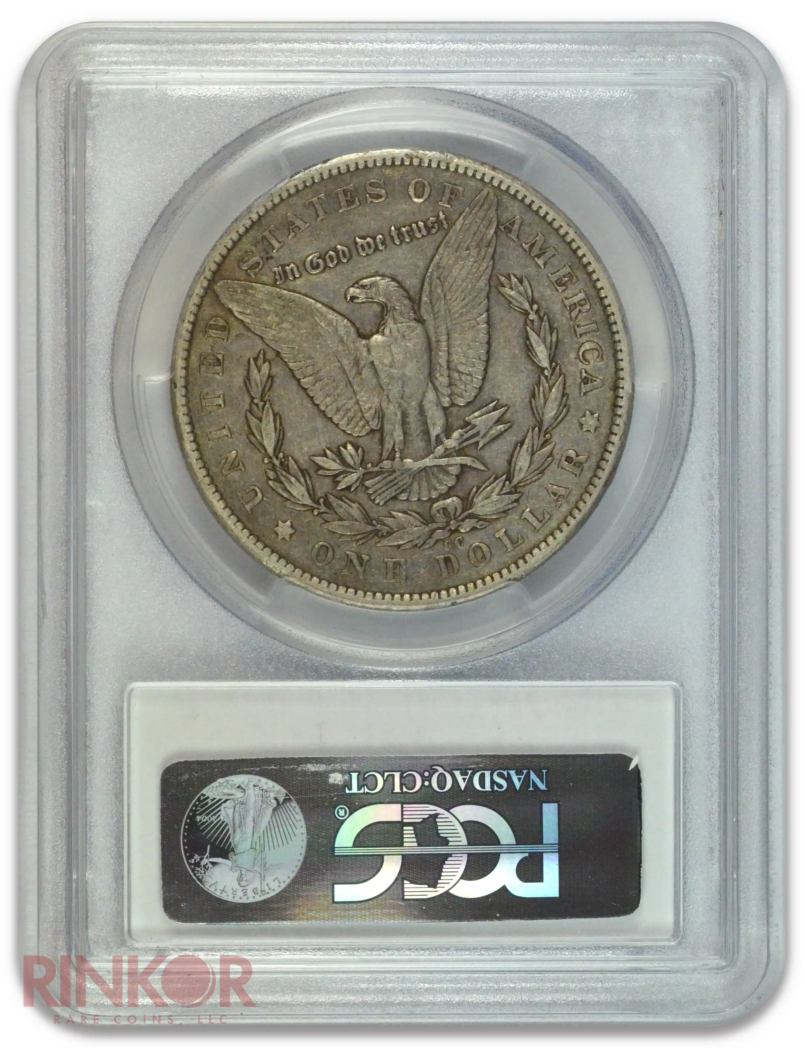 1879-CC $1 Morgan Dollar PCGS VF-35 CAC