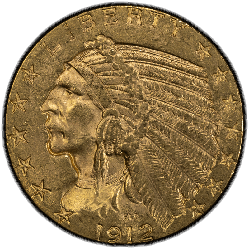 1912 $5 PCGS MS 63+ CAC