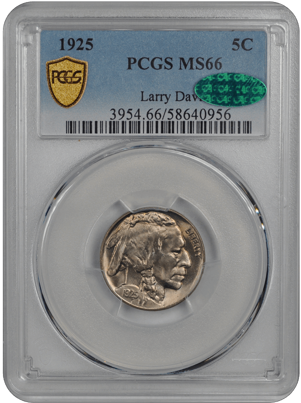 1925 Buffalo PCGS  CAC MS 66