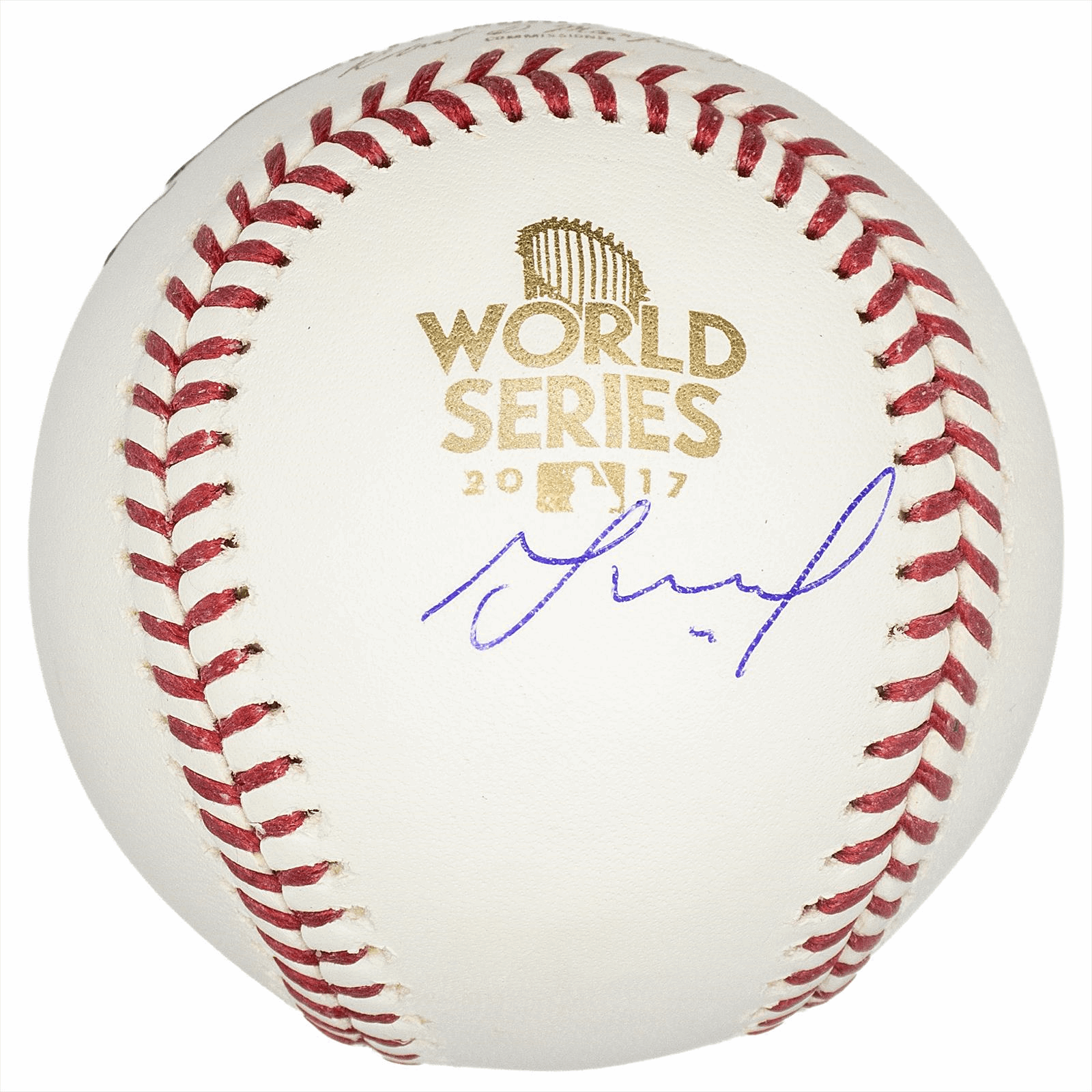 Jose Altuve Signed 2017 World Series Ball MLB Certified 