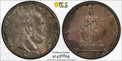 W Prussia 1871 1 Thaler PCGS MS62 Victory, 41436854 