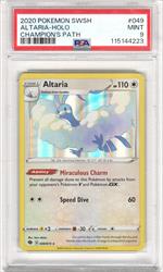 2020 Pokemon SWSH Champions Path Altaria - Holo #049 PSA MINT 9 