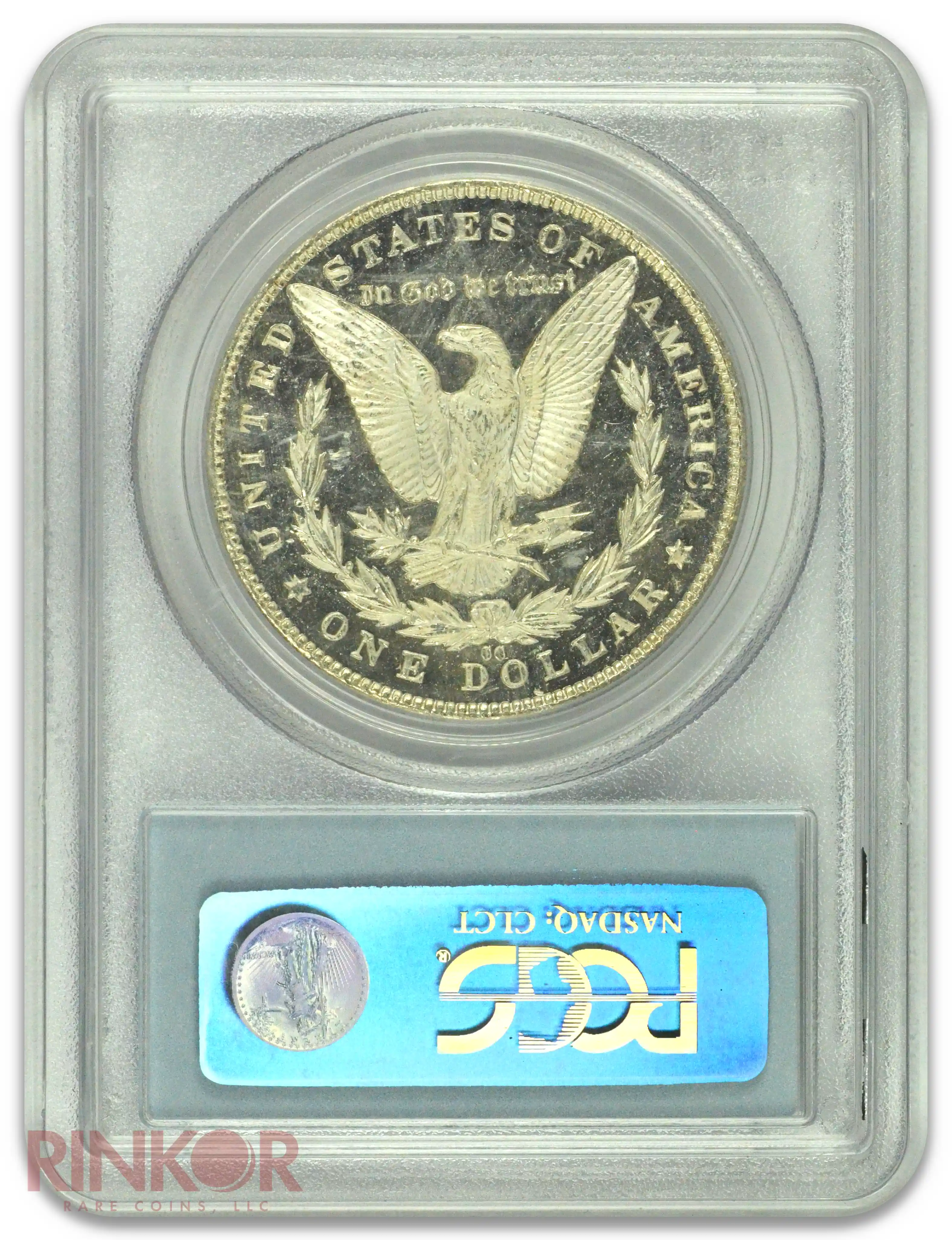 1890-CC $1 Morgan Dollar PCGS MS 64 DMPL CAC