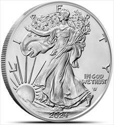 2024 $1 1oz. American Silver Eagle, BU 