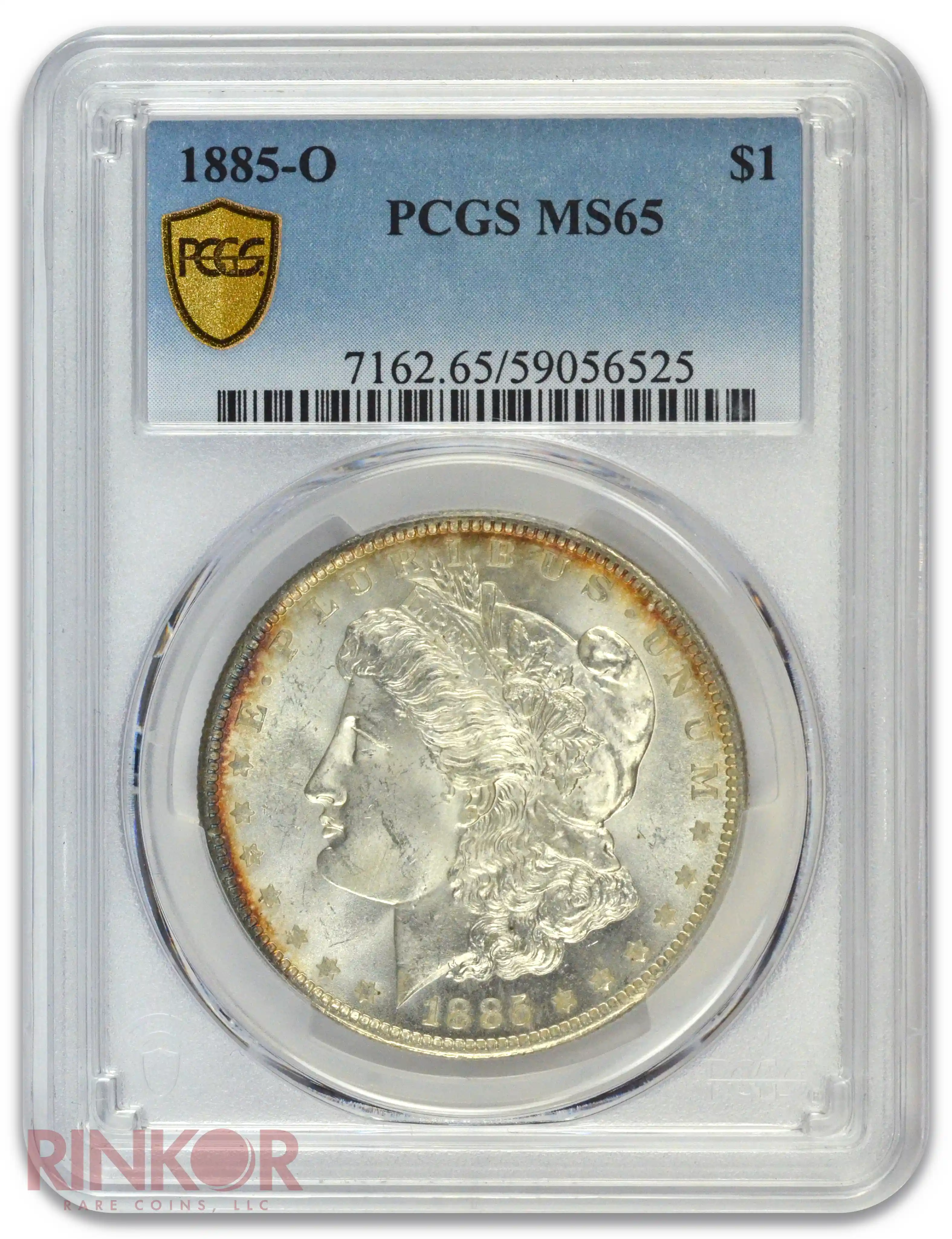 1885-O $1 Morgan Dollar PCGS MS 65