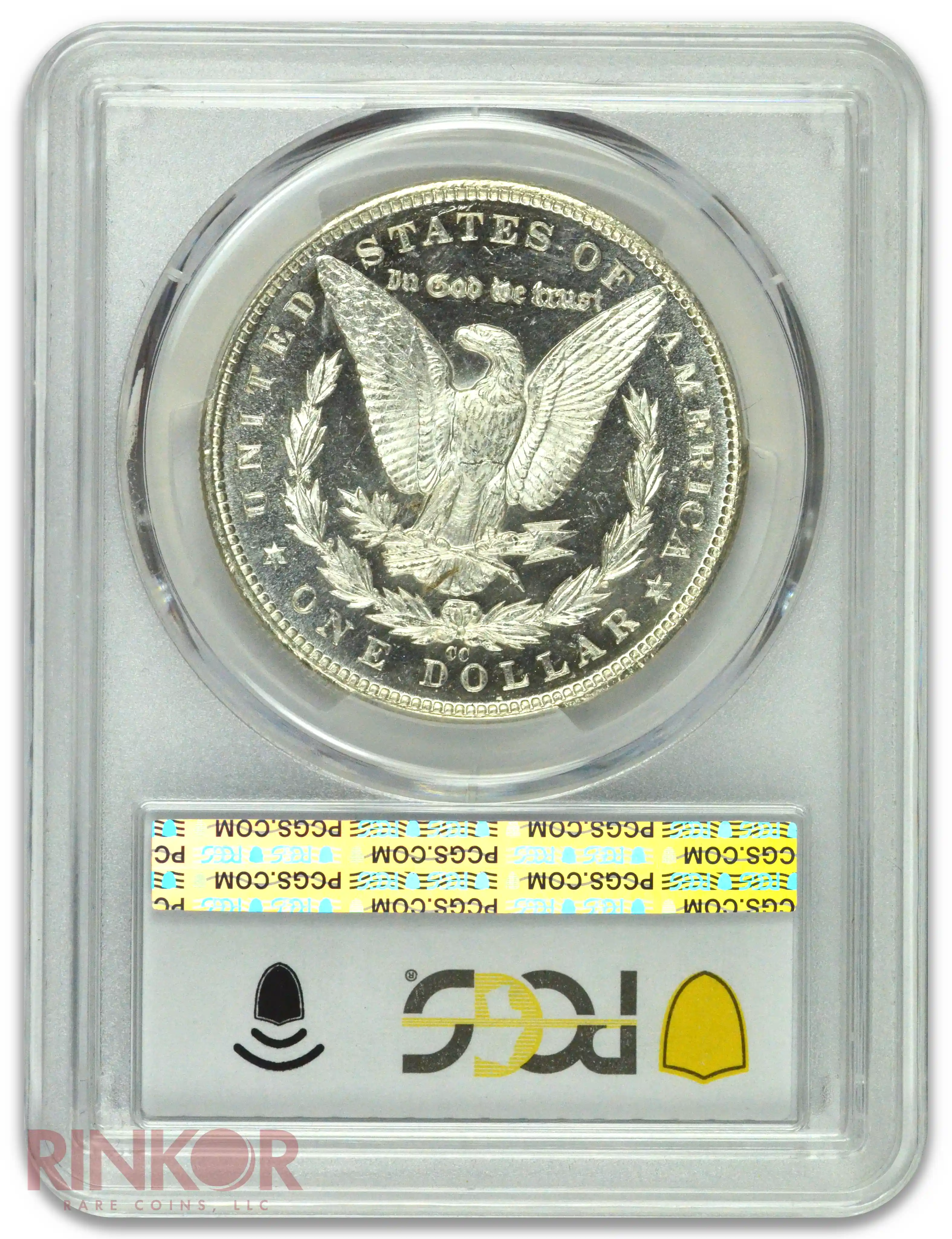 1890-CC $1 Morgan Dollar PCGS Reverse