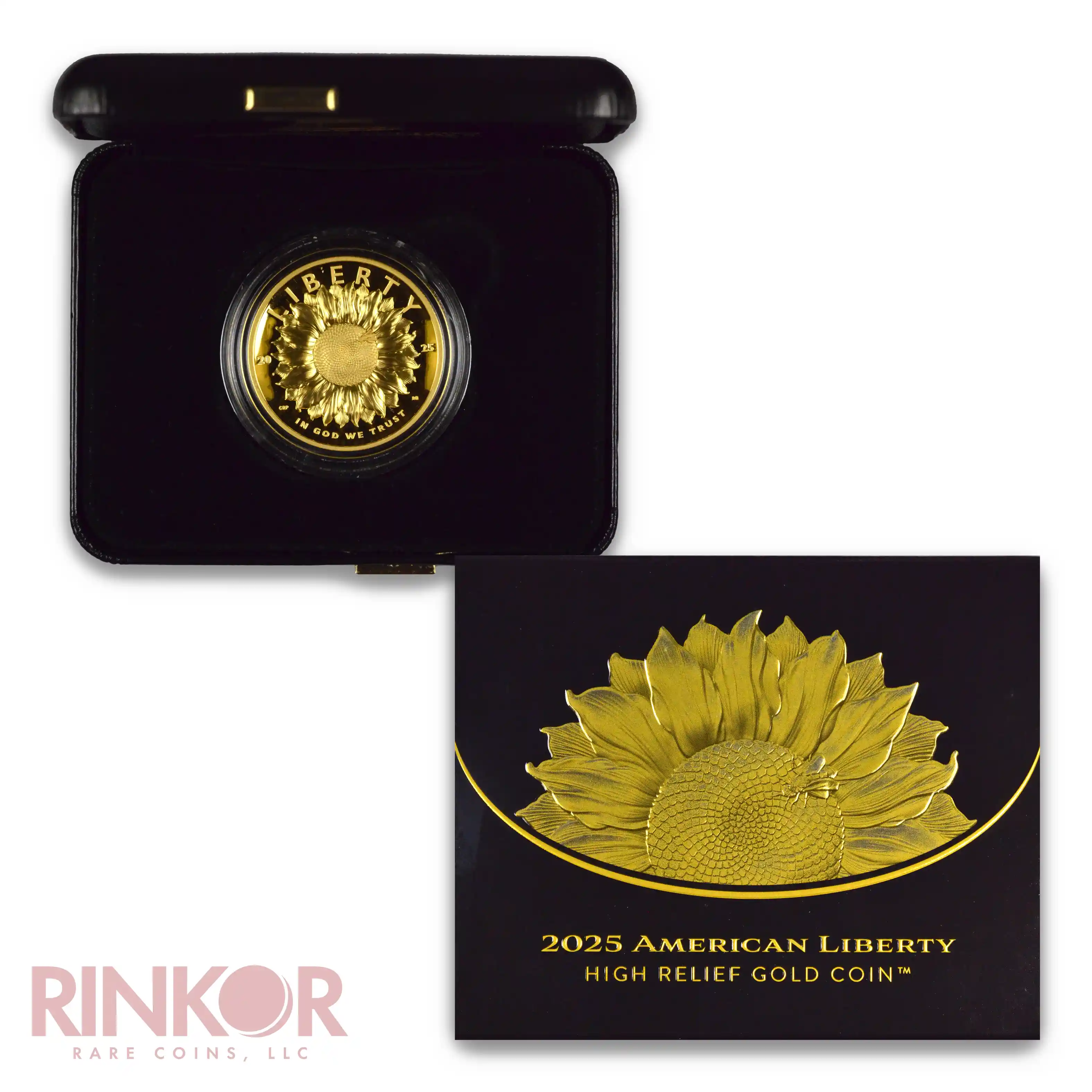 2025-W 1oz American Liberty Gold High Relief Proof (Complete OGP)
