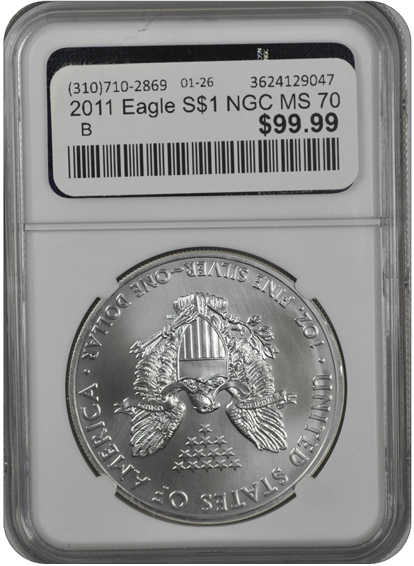 2011 Eagle S$1 NGC