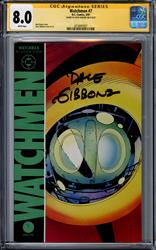Watchmen #7 CGC Signature Series 8.0 (D.C., 1987) Signed by Dave Gibbons 