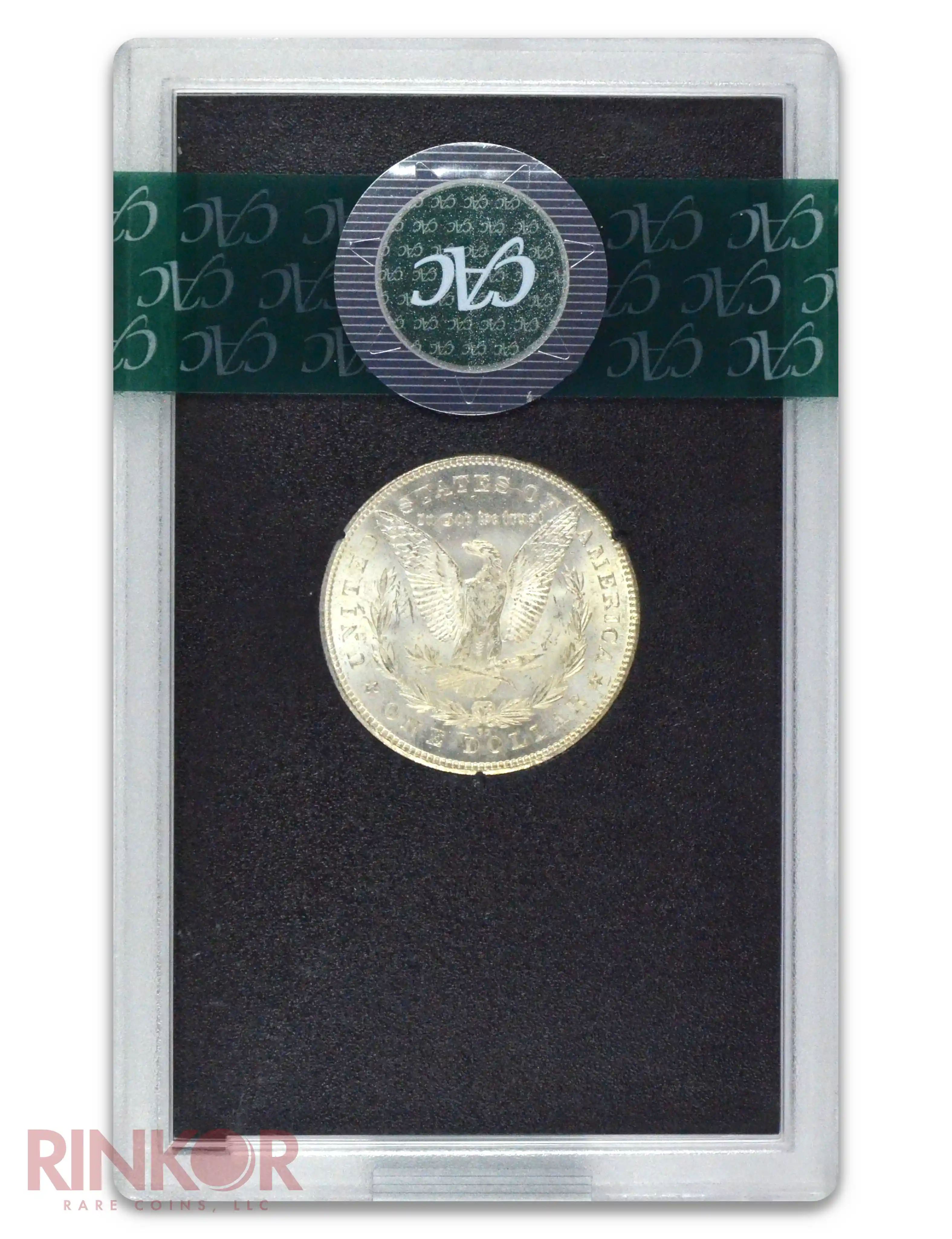 1878-CC $1 GSA Treasure Morgan Dollar CACG MS 62