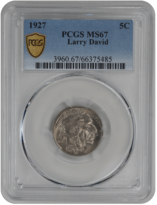 1927 PCGS 5C Buffalo MS67