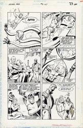 Animal Man #16, Page 23 Artist:  Chas Troug (Penciller) ,  Doug Hazelwood (Inker) Media Type: Pen and Ink Art Type: Interior Page 