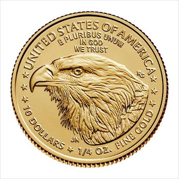 1/4 oz Gold Eagle - BU (Year Varies) image 3