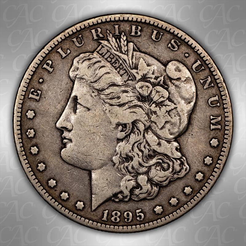 1895-S $1 CACG F15