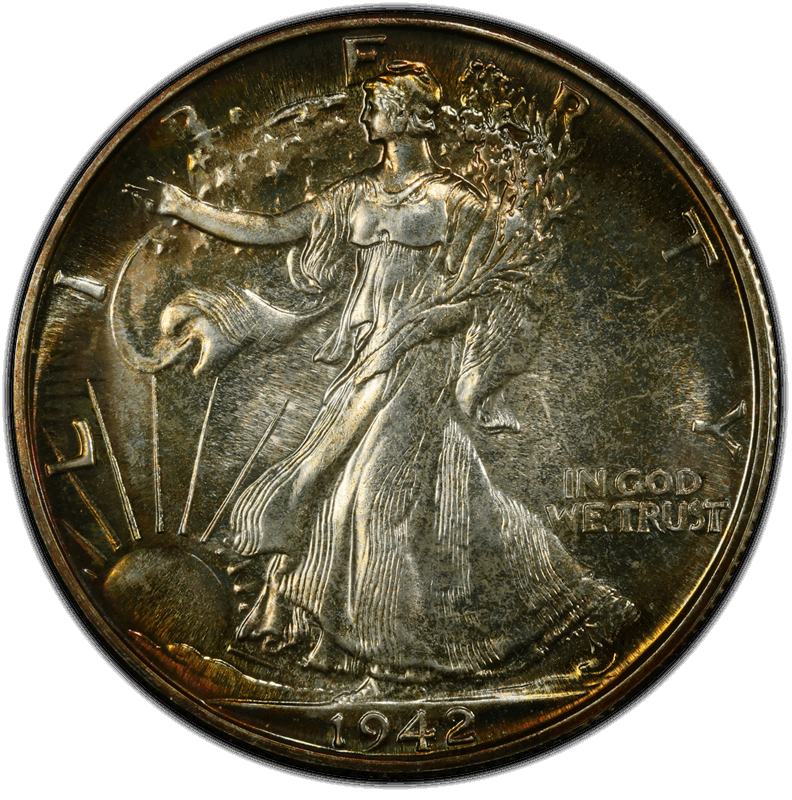 1942 50C PCGS PR 68 CAC