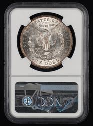 1890 O $1 NGC MS 60