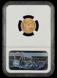 1877 S $2.5 Gold NGC AU53