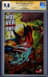Wolverine: Revenge - Red Band #1 CGC Signature Series 9.8 (Marvel, 2024) Signed by Jonboy Meyers 